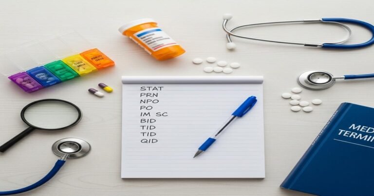 Common US Healthcare Acronyms: From STAT to PRN, A Cheat Sheet of Medical and Pharmacy Abbreviations You Need to Know.