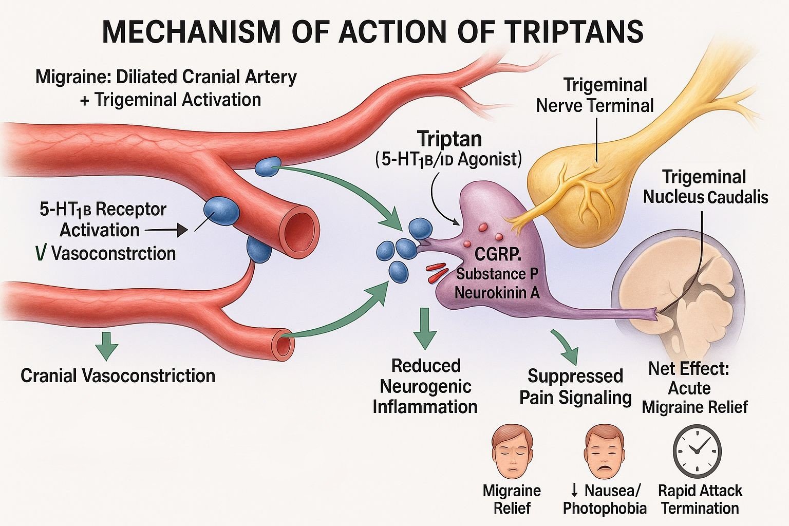 MOA of Triptans
