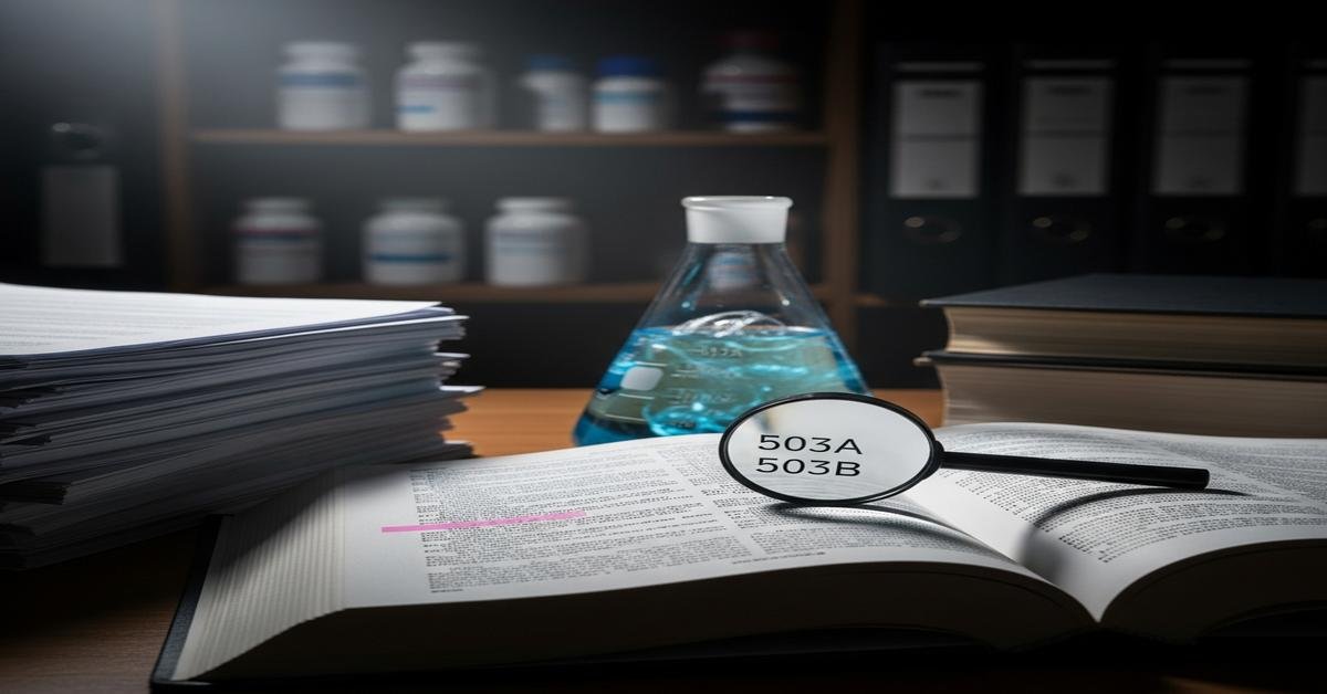 503A vs. 503B Compounding: The Critical Legal Difference You Must Know, Why Operating as the Wrong Type of Pharmacy Is a Huge Risk.