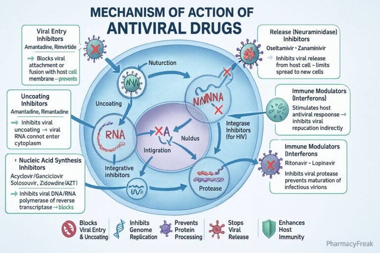 MOA of Antiviral Drugs