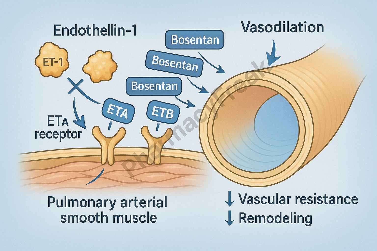 MOA of Bosentan