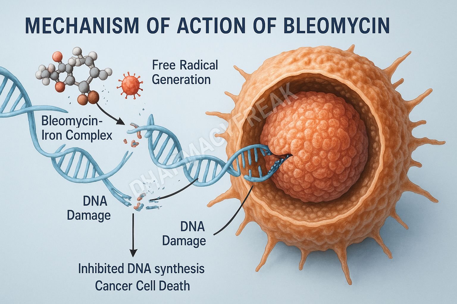 MOA of Bleomycin