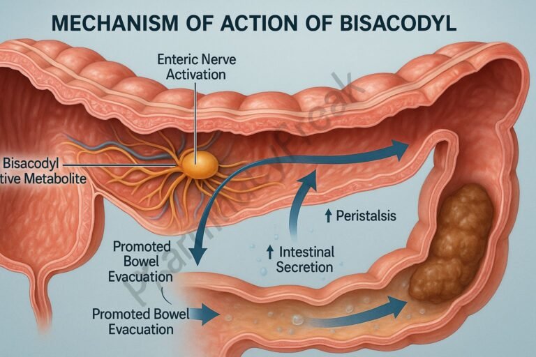 MOA of Bisacodyl