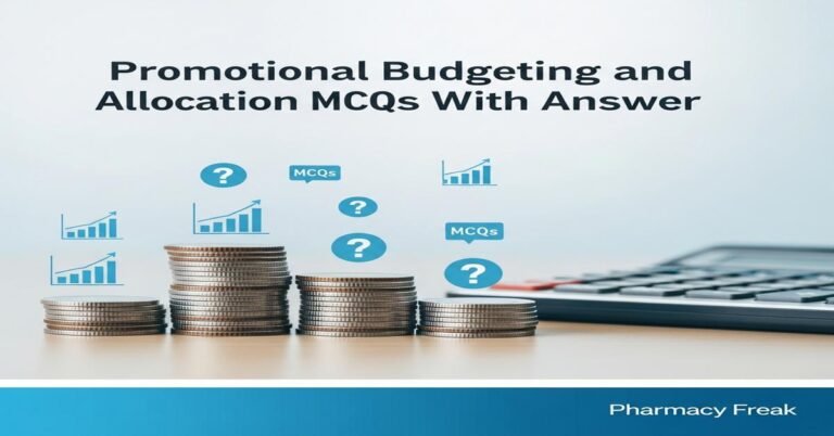 Promotional budgeting and allocation MCQs With Answer