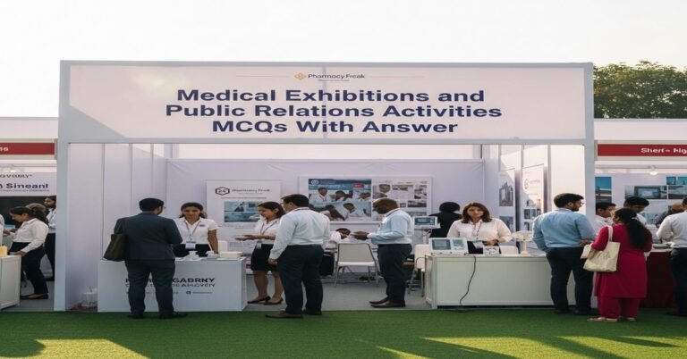 Medical exhibitions and public relations activities MCQs With Answer
