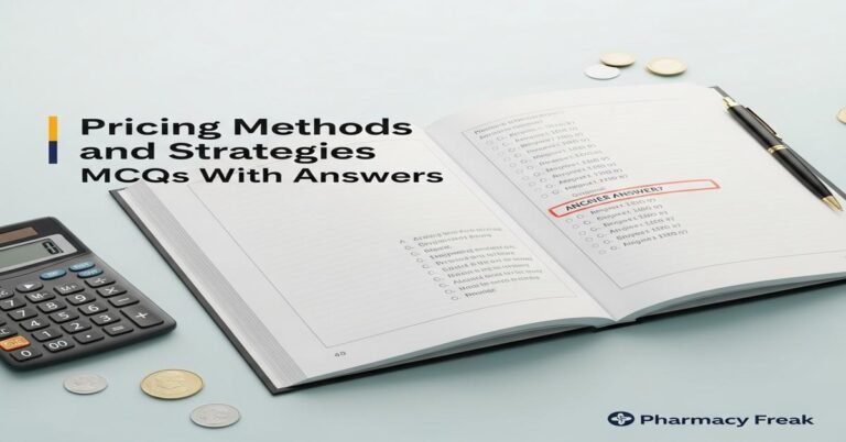 Pricing methods and strategies MCQs With Answer