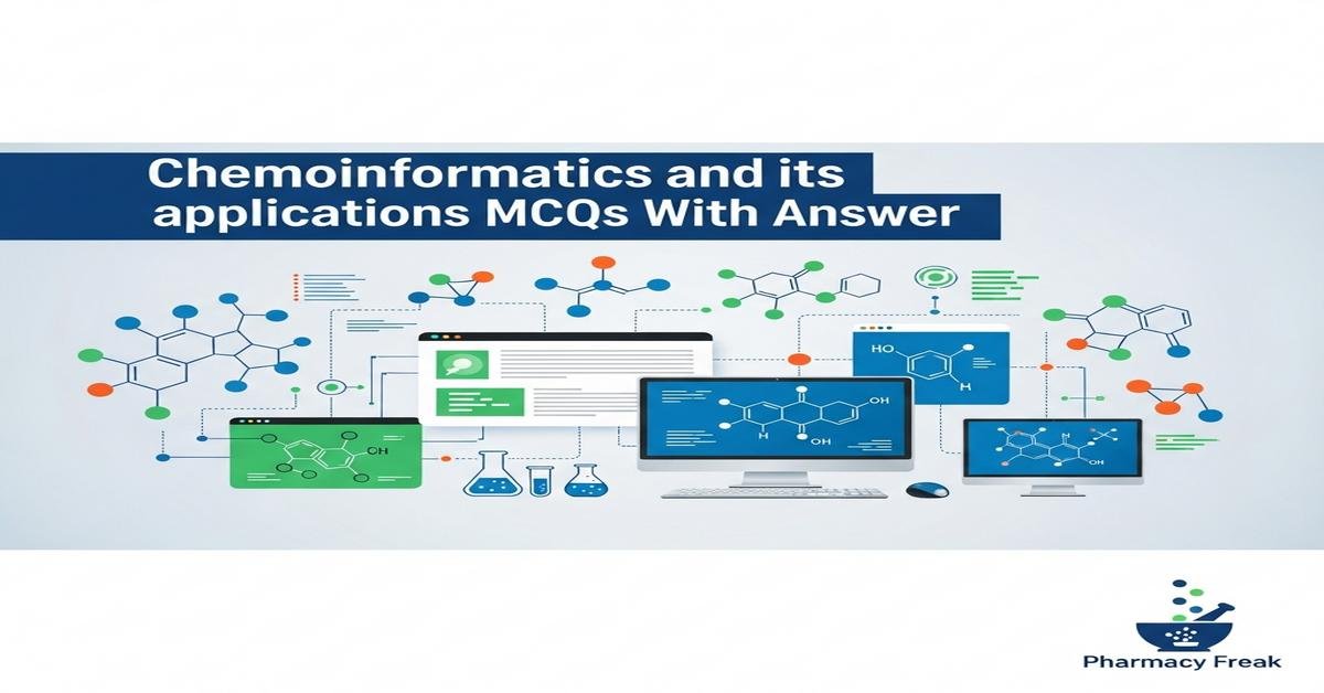 Chemoinformatics and its applications MCQs With Answer
