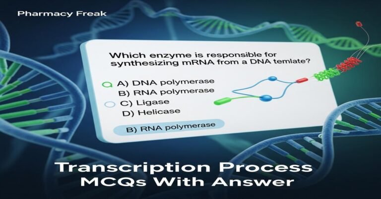 Transcription process MCQs With Answer