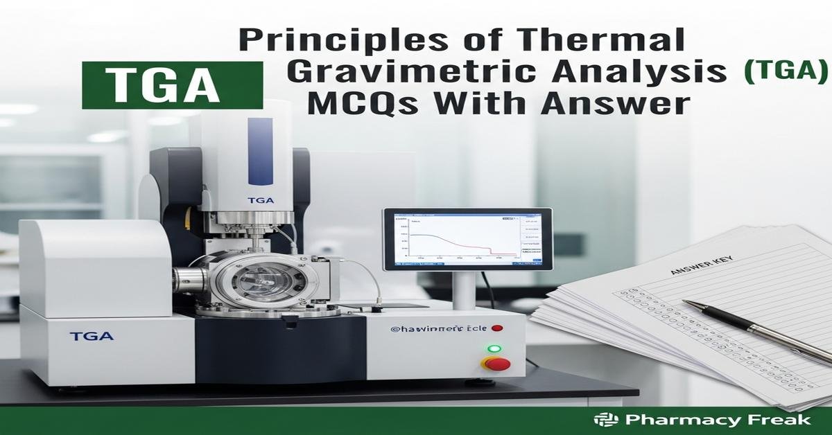 Principles of Thermal Gravimetric Analysis (TGA) MCQs With Answer