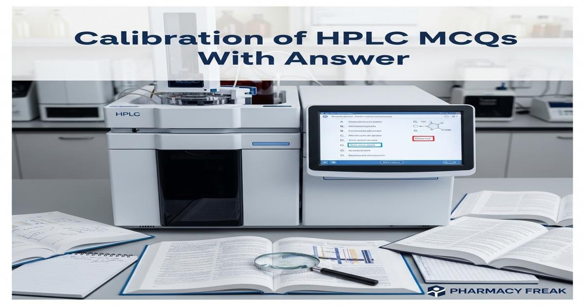 Calibration of HPLC MCQs With Answer