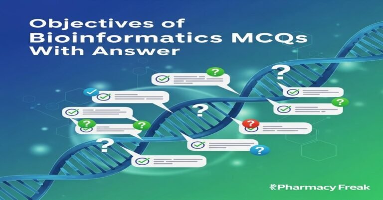Objectives of Bioinformatics MCQs With Answer