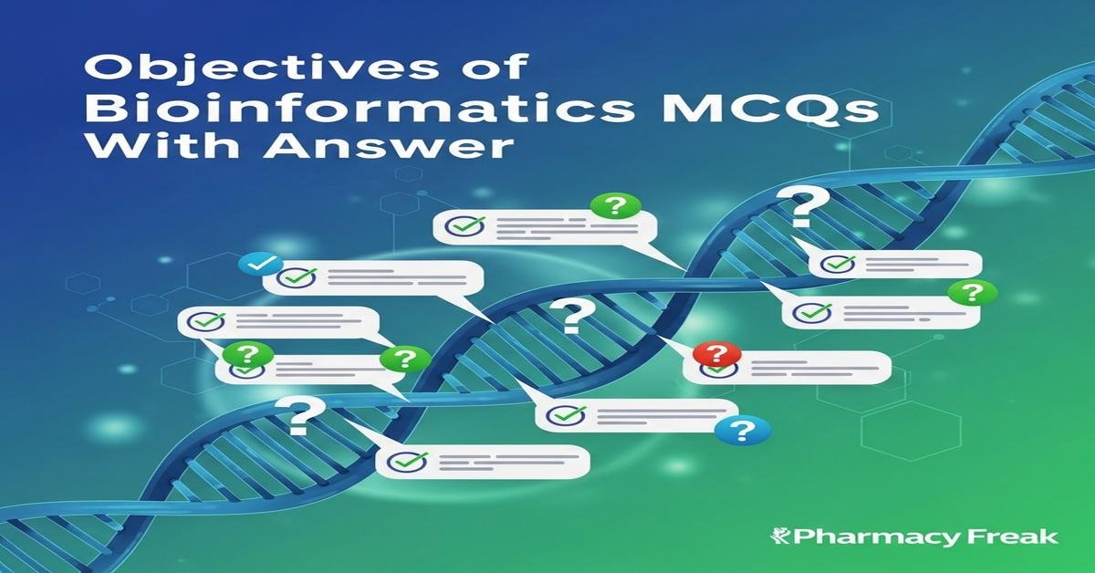 Objectives of Bioinformatics MCQs With Answer