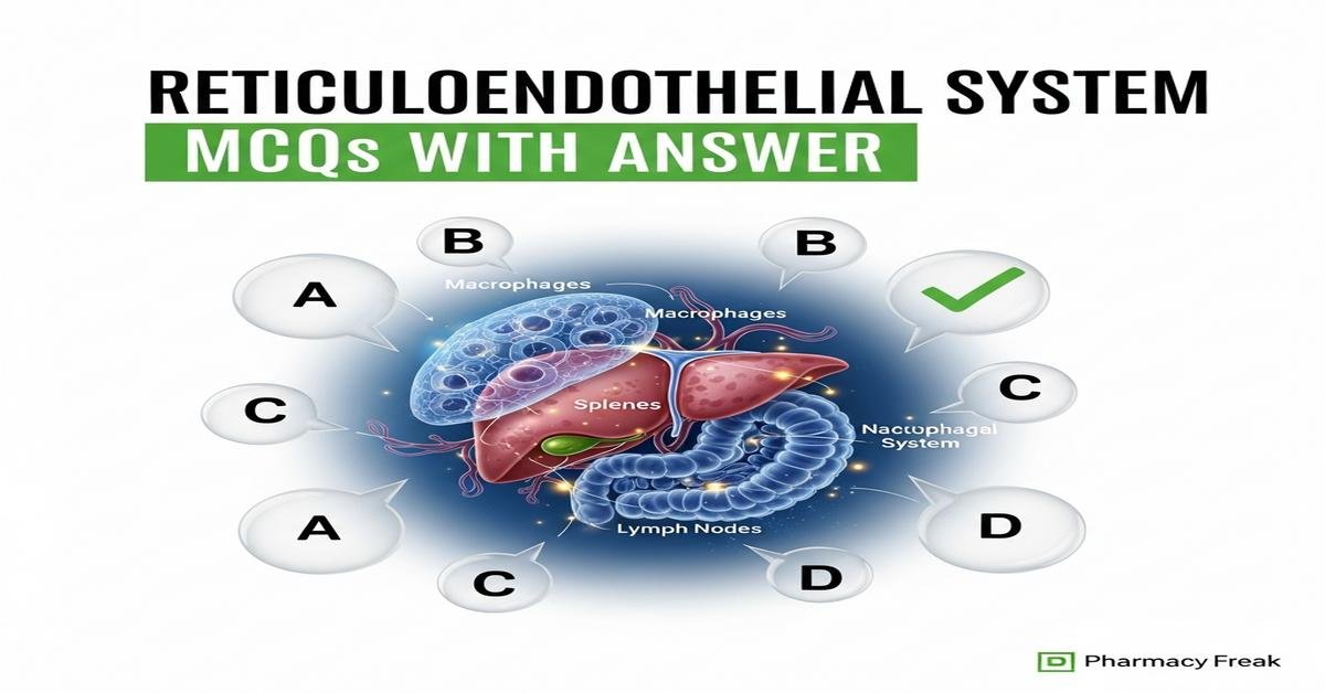 Reticuloendothelial system MCQs With Answer