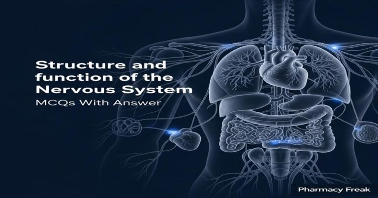 Structure and function of the sympathetic nervous system MCQs With Answer