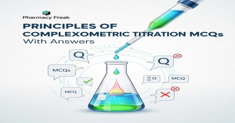 Principles of complexometric titration MCQs With Answer