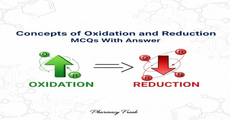 Concepts of oxidation and reduction MCQs With Answer