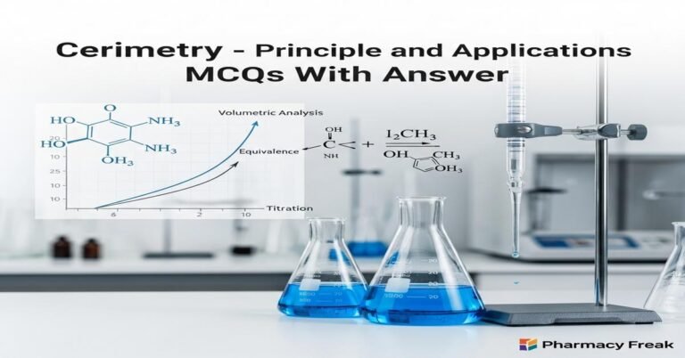 Cerimetry – principle and applications MCQs With Answer