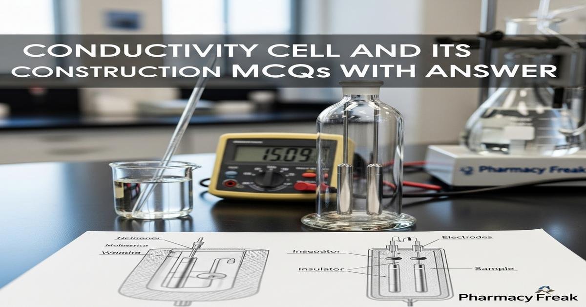 Conductivity cell and its construction MCQs With Answer