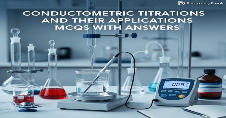 Conductometric titrations and their applications MCQs With Answer