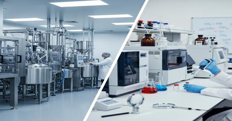 Industrial Pharmacy Jobs: Production vs. QA/QC, Which Department Offers Better Salary and Growth After B.Pharm?