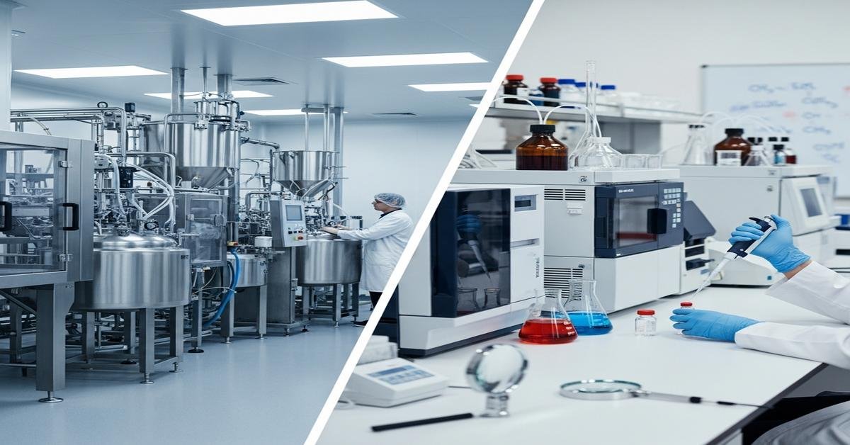 Industrial Pharmacy Jobs: Production vs. QA/QC, Which Department Offers Better Salary and Growth After B.Pharm?