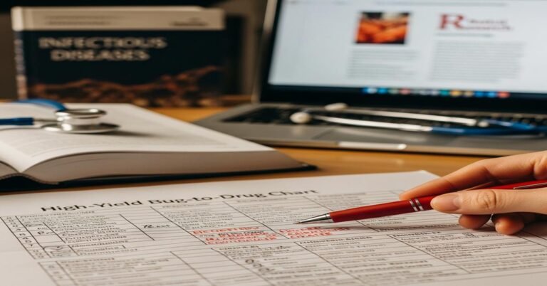 Infectious Disease (ID) on NAPLEX: Stop Memorizing Every Antibiotic, This Is the High-Yield "Bug-to-Drug" Chart You Actually Need