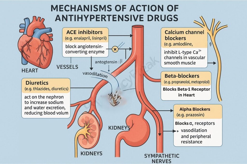 Antihypertensive pharmacology