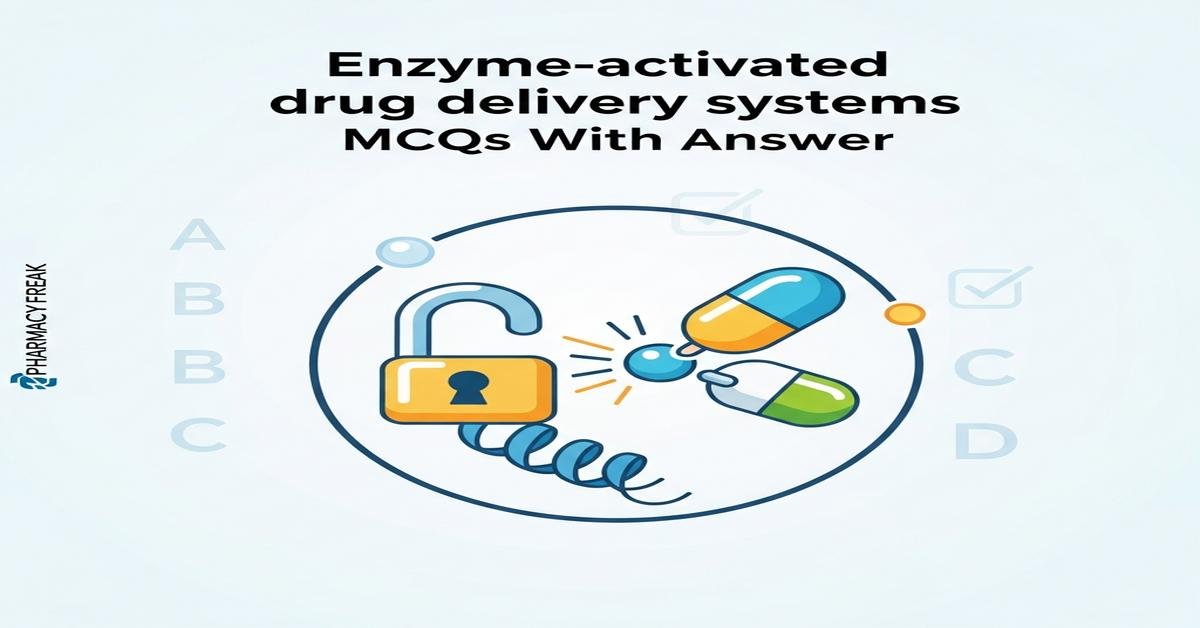 Enzyme-activated drug delivery systems MCQs With Answer