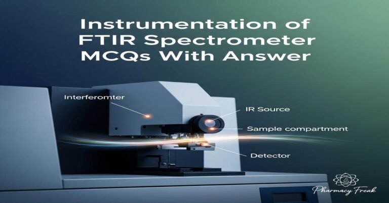 Instrumentation of FTIR spectrometer MCQs With Answer