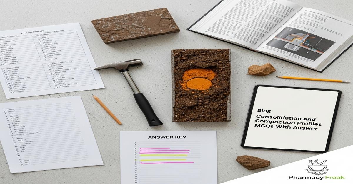 Consolidation and compaction profiles MCQs With Answer