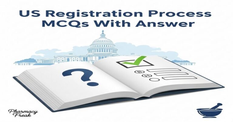 US registration process MCQs With Answer