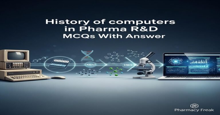 History of computers in pharma R&D MCQs With Answer