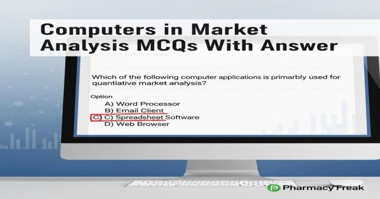 Computers in market analysis MCQs With Answer