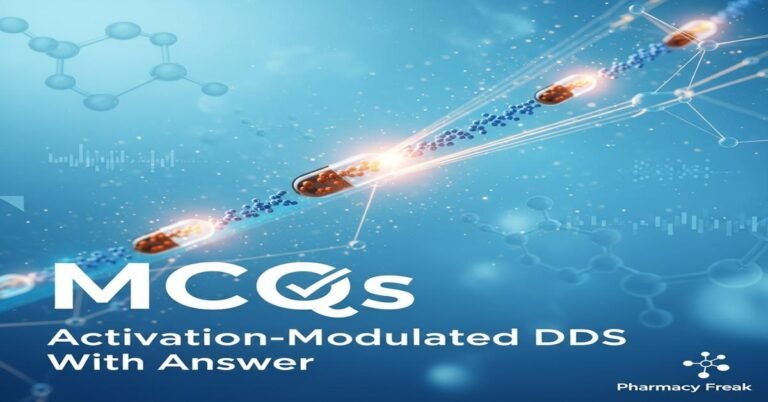 Activation-modulated DDS MCQs With Answer