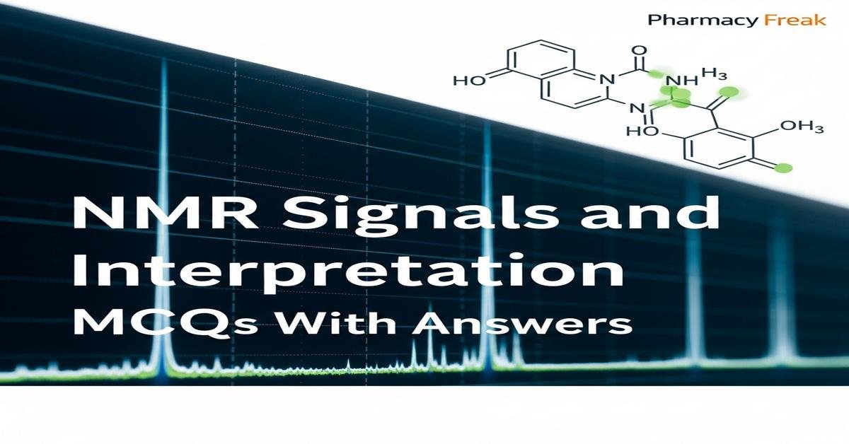 NMR signals and interpretation MCQs With Answer