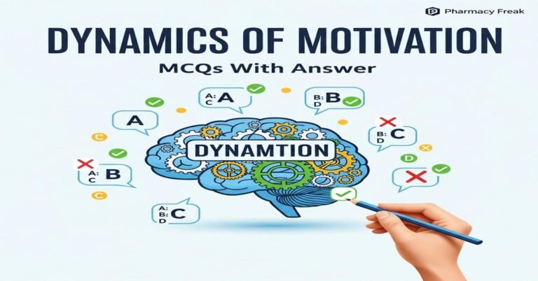 Dynamics of Motivation MCQs With Answer