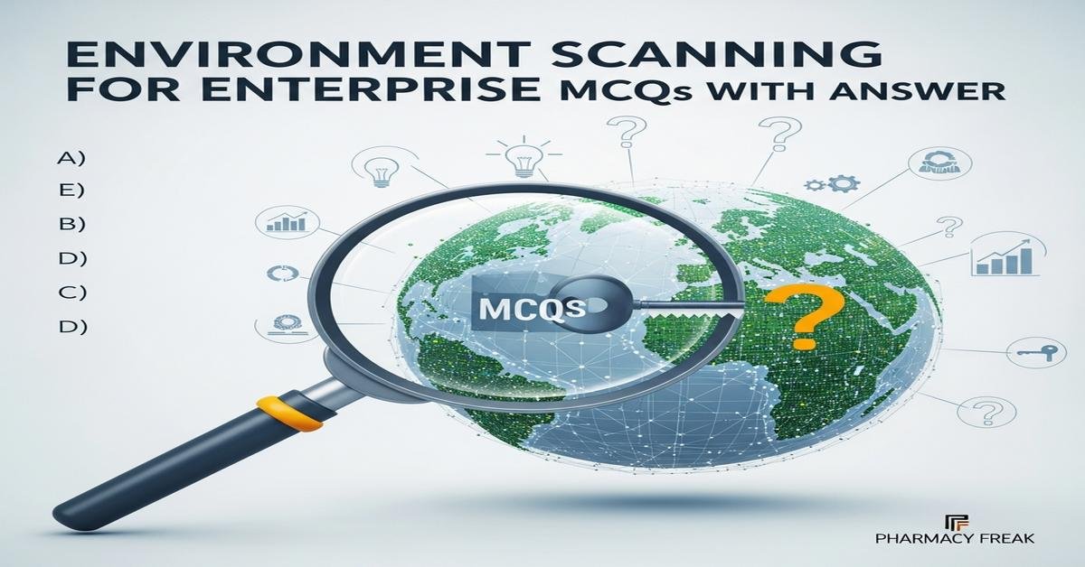 Environment Scanning for Enterprise MCQs With Answer