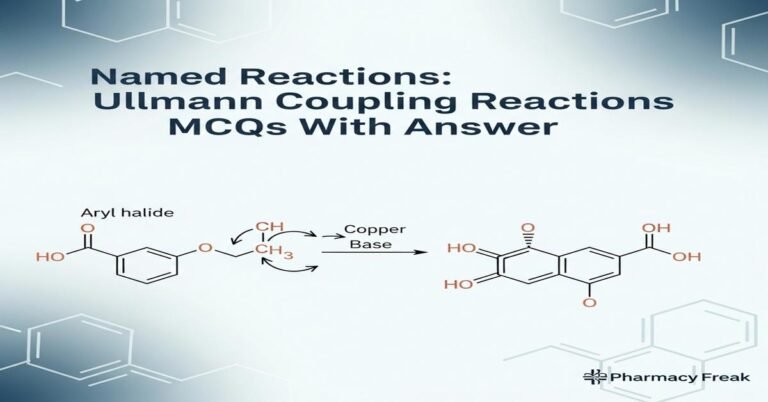 Named Reactions: Ullmann coupling reactions MCQs With Answer