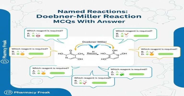 Named Reactions: Doebner-Miller reaction MCQs With Answer