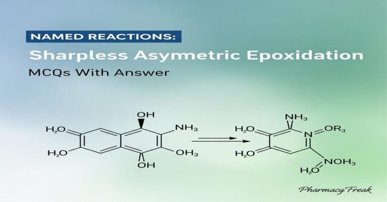 Named Reactions: Sharpless asymmetric epoxidation MCQs With Answer