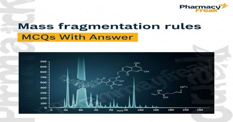 Mass fragmentation rules MCQs With Answer