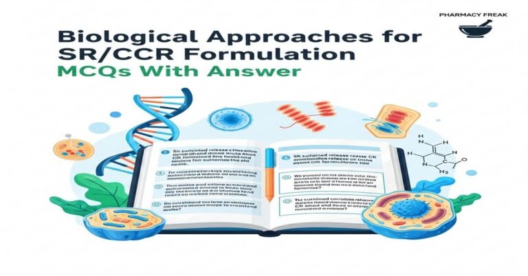 Biological approaches for SR/CR formulation MCQs With Answer