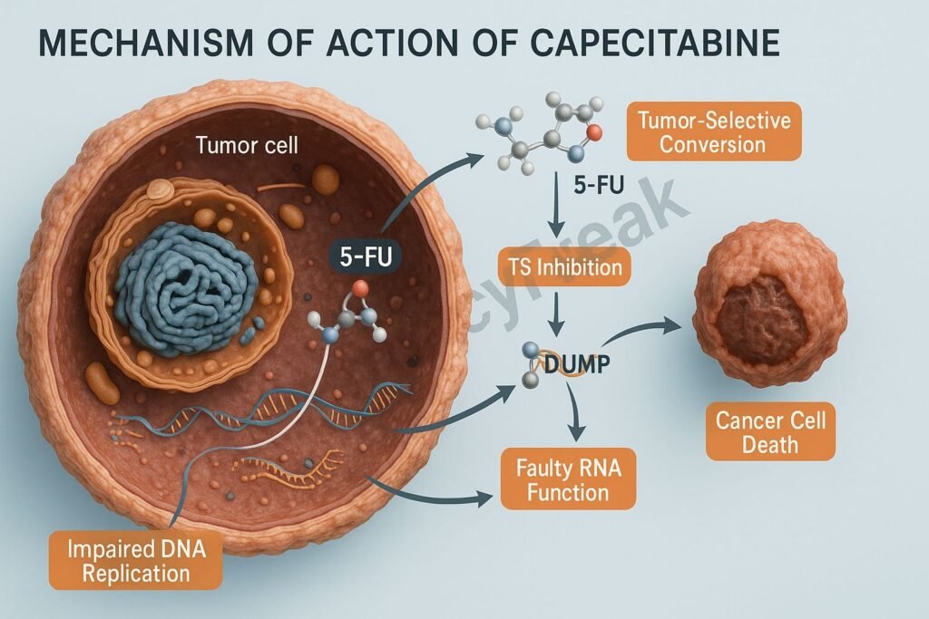 MOA of Capecitabine