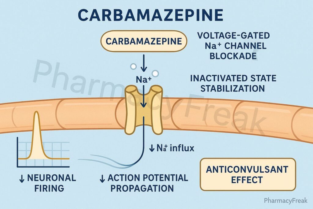 Carbamazepine pharmacology