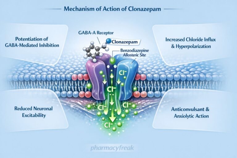 Mechanism of Action of Clonazepam