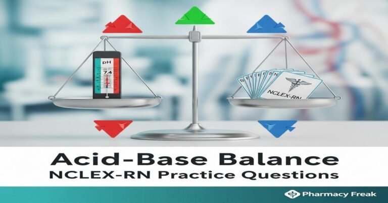 Acid-base balance NCLEX-RN Practice Questions