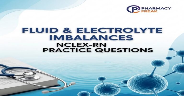 Fluid & electrolyte imbalances NCLEX-RN Practice Questions