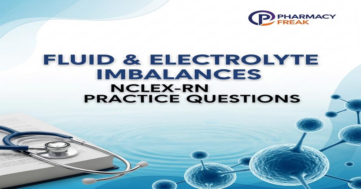 Fluid & electrolyte imbalances NCLEX-RN Practice Questions
