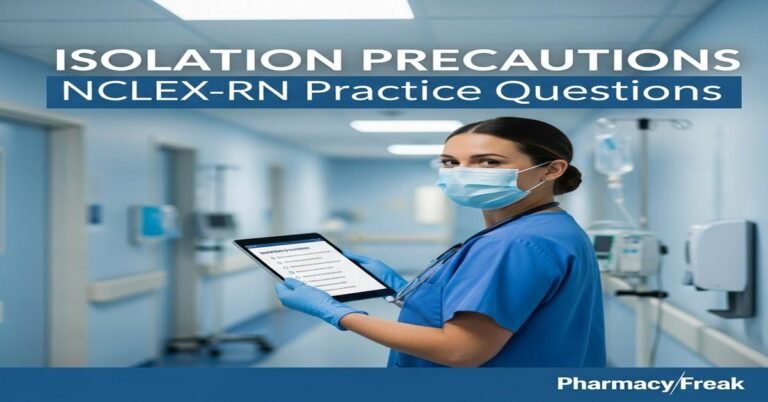 Isolation precautions NCLEX-RN Practice Questions