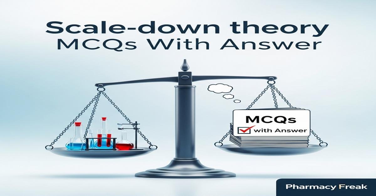 Scale-down theory MCQs With Answer